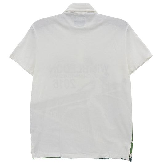 POLO RALPH LAUREN Polo Ralph Lauren Cotton Wimbledon Championships 2016 Graphic Polo Shirt Men's White M 779895751001 Tops