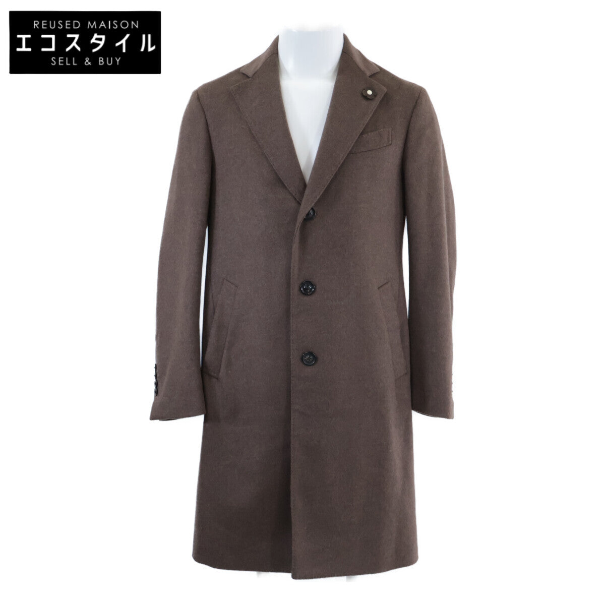 Excellent condition JW23636AQ/IRC59632 3B Chesterﬁeld Coat 46 Men's