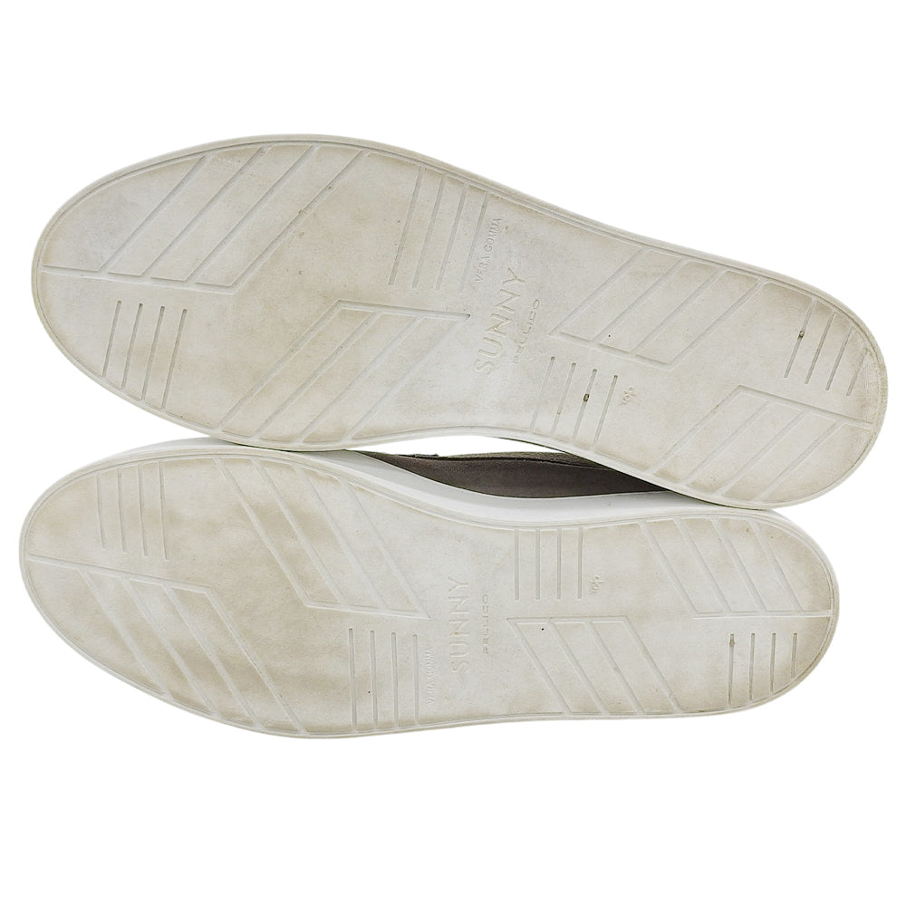 PELLICO SUNNY ペリーコサニー BARTEX スエード スリッポン シューズ メンズ グレー系 40 シューズ 40