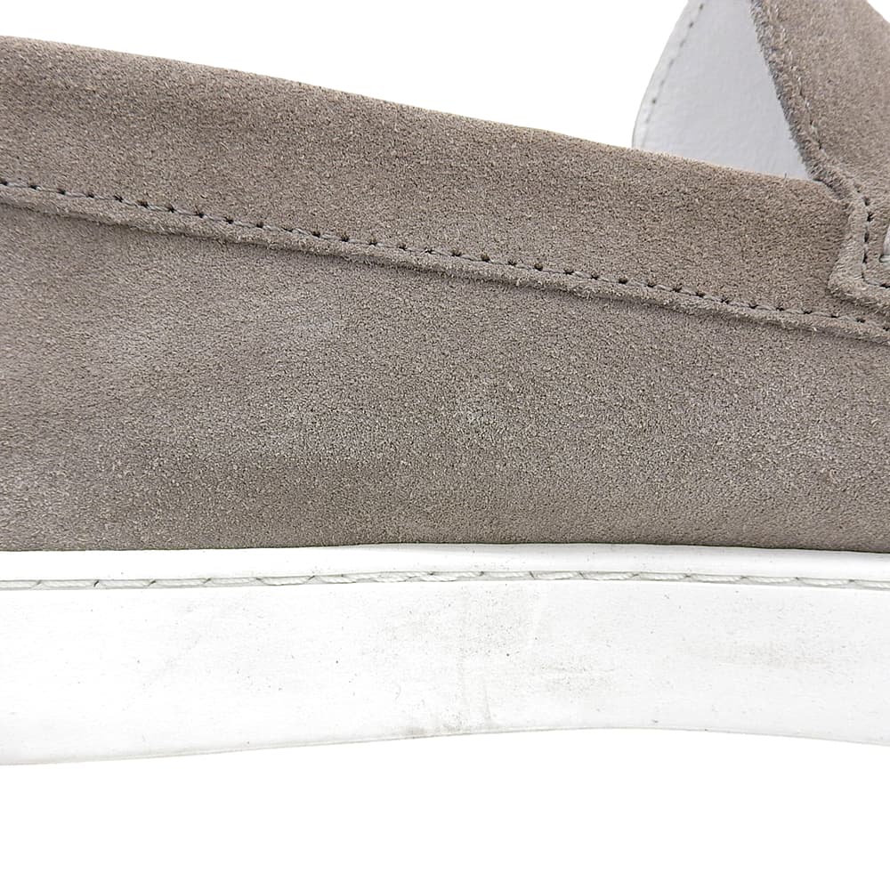 PELLICO SUNNY ペリーコサニー BARTEX スエード スリッポン シューズ メンズ グレー系 40 シューズ 40