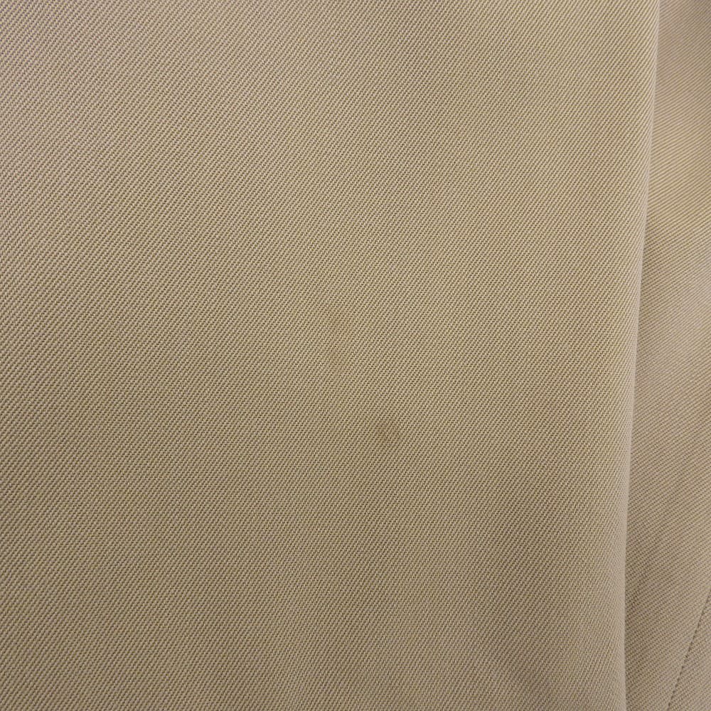 Excellent condition wool center press wide-leg slacks bottoms women's beige 38 24-030-500-4010 bottoms 38 women's