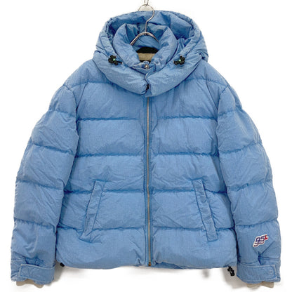 DIESEL ディーゼル ブルー W-GILLES ウォッシュ加工 ナイロンダウンジャケット ジャケット