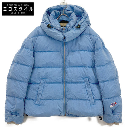 DIESEL ディーゼル ブルー W-GILLES ウォッシュ加工 ナイロンダウンジャケット ジャケット
