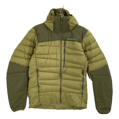 NORRONA ノローナ カーキ フォルケティン ダウン750 フードジャケット ジャケット