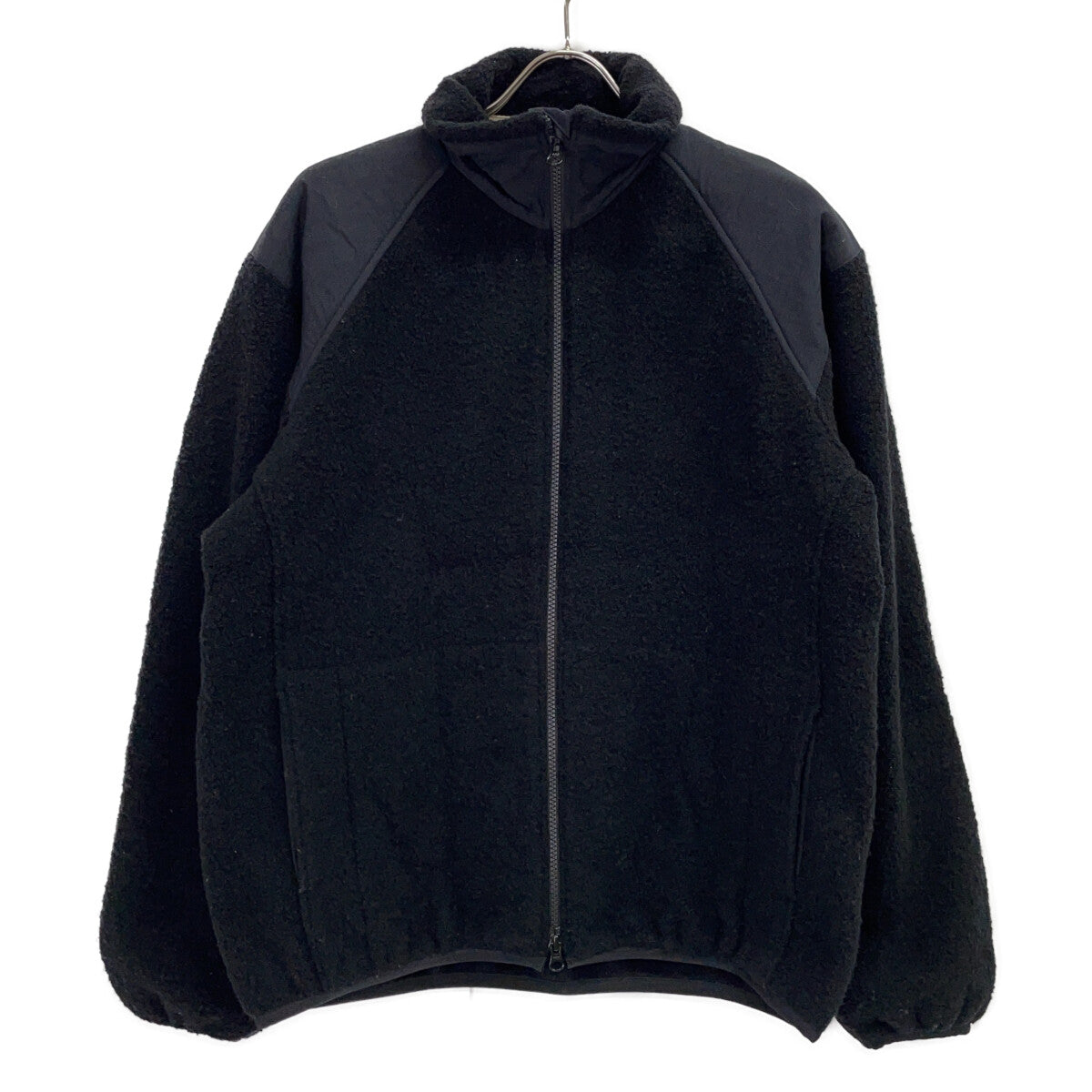 【23FW】SUAF364 Boiled Wool Zip Up Sweater XS Men's