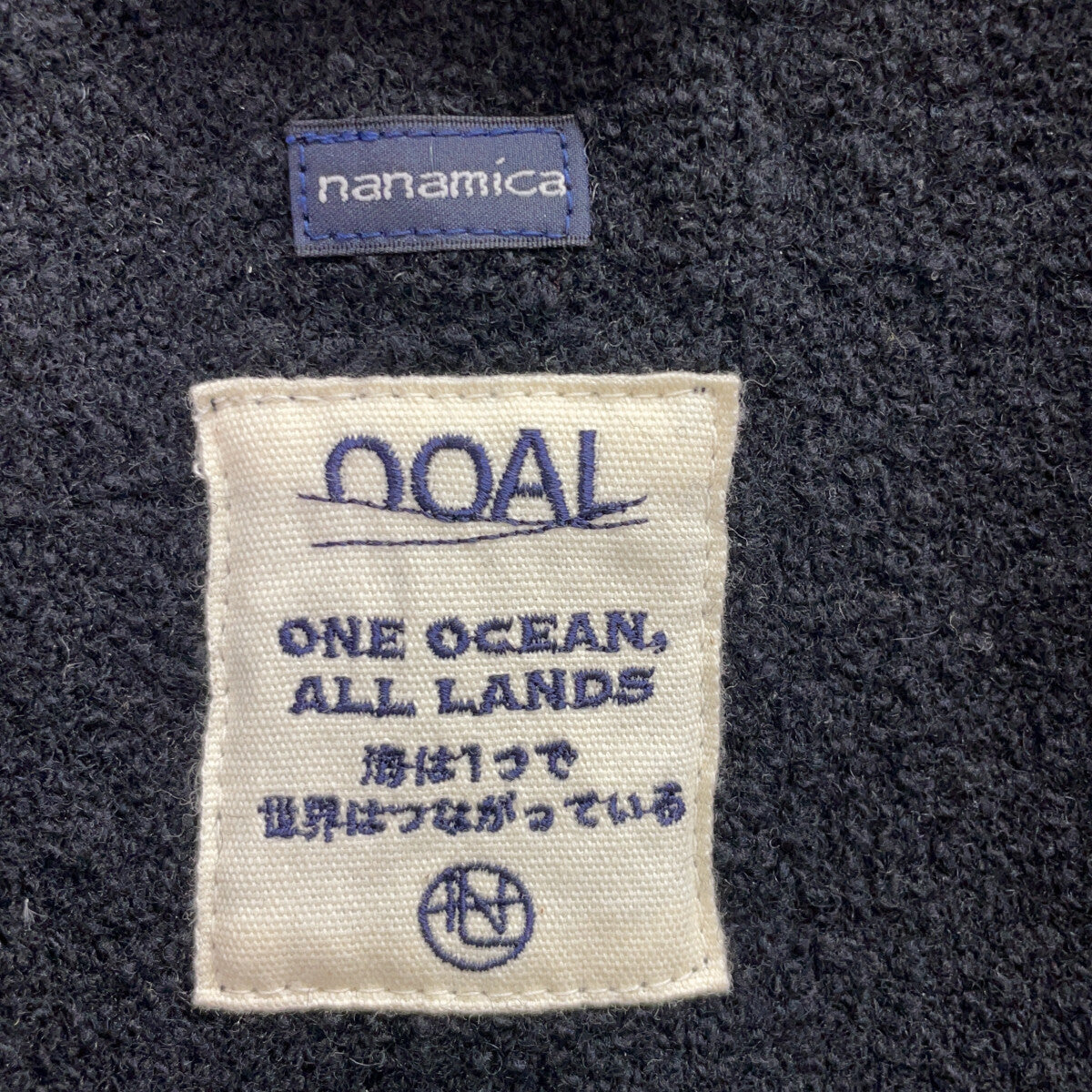 【23FW】SUAF364 Boiled Wool Zip Up Sweater XS Men's