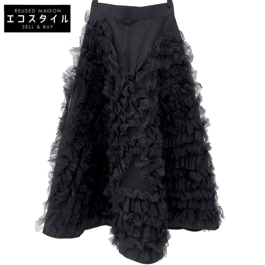 cygne Cygne Beautiful Lace Long Skirt Women's Black 0 CYJ-S001 Skirt Skirt