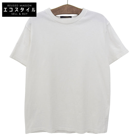 LOUIS VUITTON 100% Cotton Pullover T-shirt Top Men's White L RM192Q JYN HHY40W 19AW Top