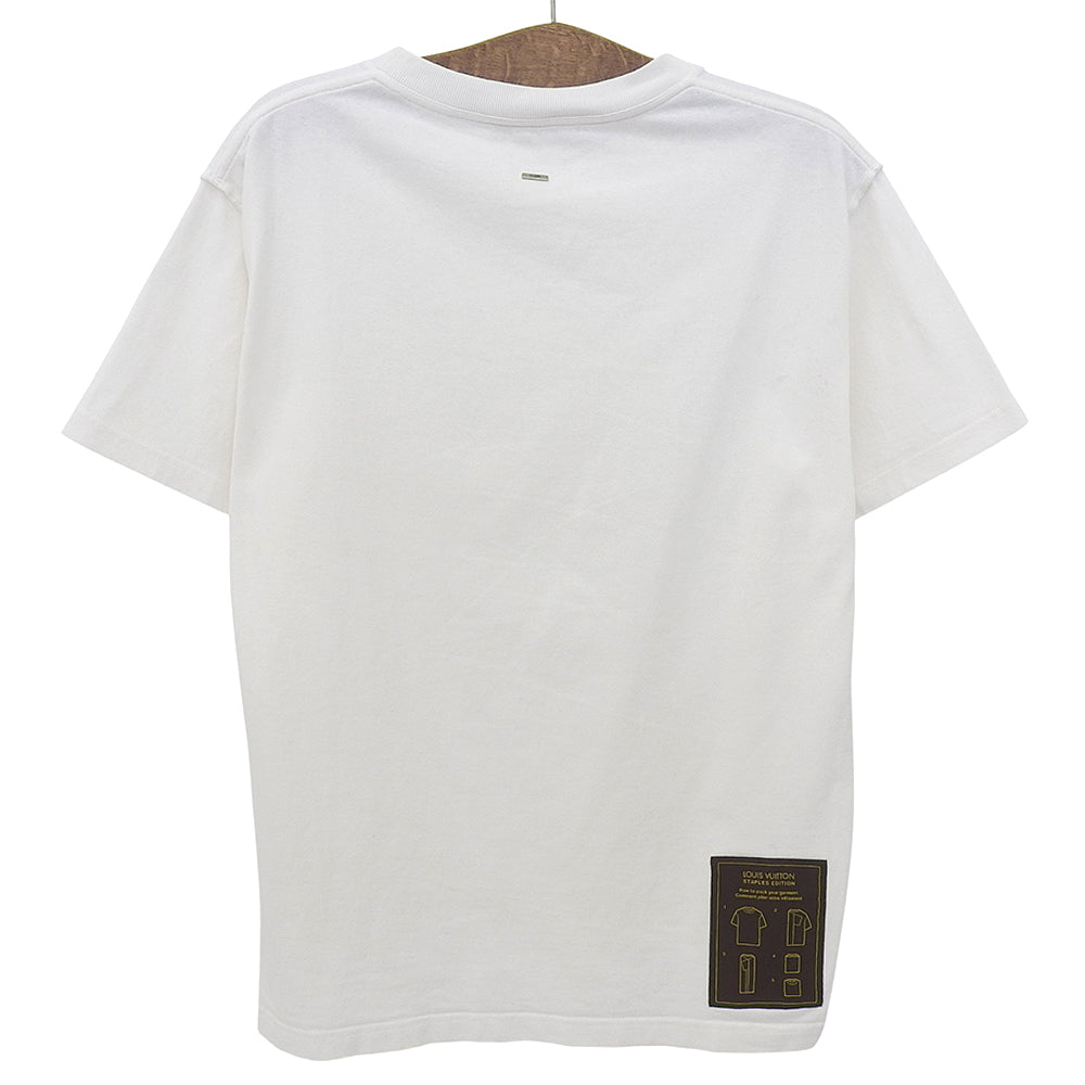 LOUIS VUITTON 路易威登 100%纯棉套头衫 T恤 上衣 男士 白色 L RM192Q JYN HHY40W 19AW 上衣