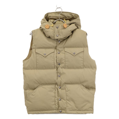 ND2750N BEIGE 65/35 Hooded Sierra Vest Hooded Down Vest Vest M Men's
