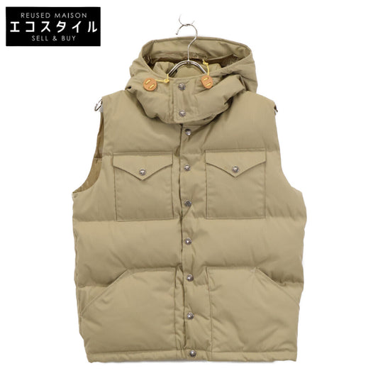 THE NORTH FACE PURPLE LABEL ザ ノースフェイス パープルレーベル ND2750N ベージュ 65/35 Hooded Sierra Vest フーデットダウンベスト ベスト