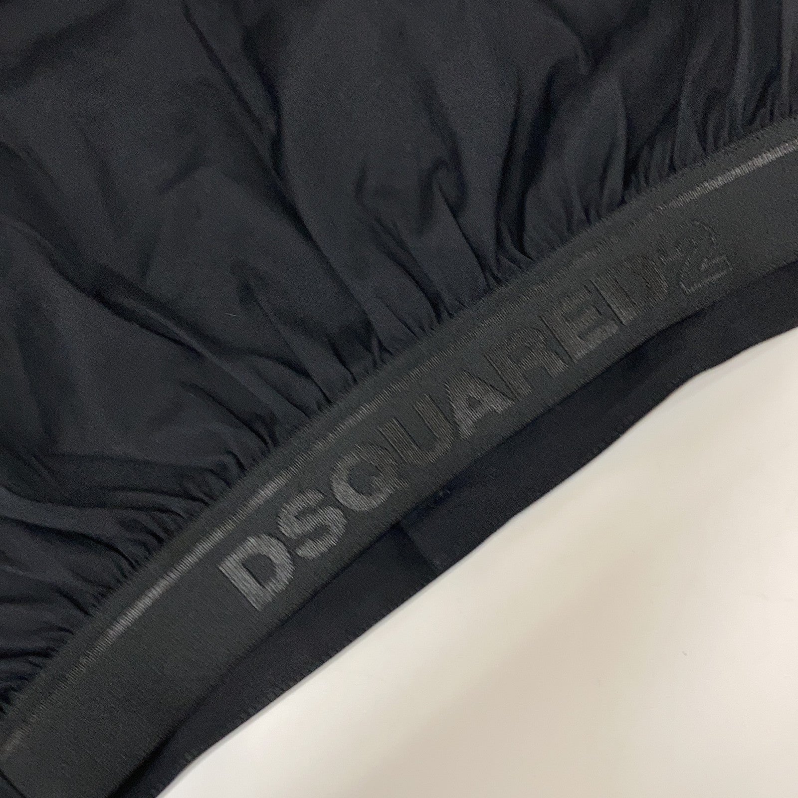 DSQUARED2 ディース夸德 23年款 S75DL0830 黑色 喇叭袖 短袖衬衫 上衣