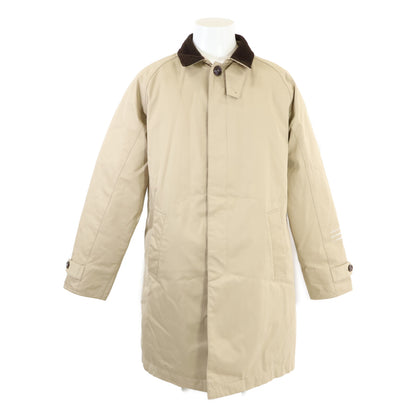 MONCLER Moncler [GENIUS] x FRAGMENT 18 VALLOR Collar Corduroy Balmacaan Down Coat Jacket