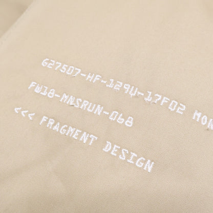 MONCLER Moncler [GENIUS] x FRAGMENT 18 VALLOR Collar Corduroy Balmacaan Down Coat Jacket