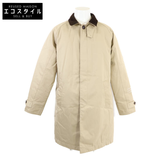 MONCLER モンクレール 【GENIUS】×FRAGMENT 18年製 VALLOR 襟コーデュロイ ステンカラーダウンコート ジャケット