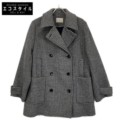 24AW Houndstooth Geelong Lamb P-Coat, Coat, 38, Women's