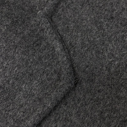 Grey Poldo Double Face Coat in Pure Virgin Wool (Women's size 40)