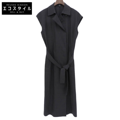 Theory セオリー Wool Pl Flannel Belted Dress ワンピース レディース グレー P 01-5305204 25AW ワンピース