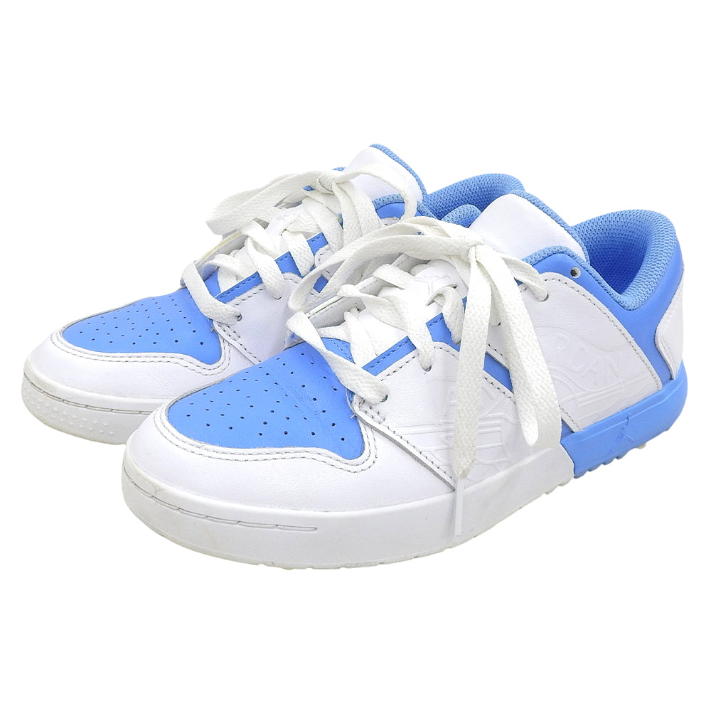 NIKE ナイキ AIR JORDAN NU RETRO 1 LOW GOLF UNC スニーカー シューズ レディース ブルー×ホワイト 23.5cm FZ4153-101 シューズ 5(US)