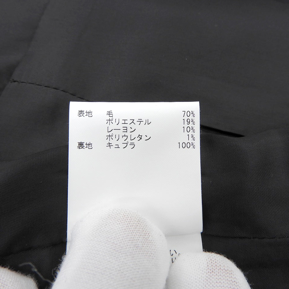 黑白华夫格荷叶边马甲背心 女士 白色×黑色 36 10232710220 背心 36 女士