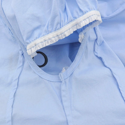 UMBRO Cut and Sew Shorts Set Up Ladies Light Blue M/S Suit Set Up