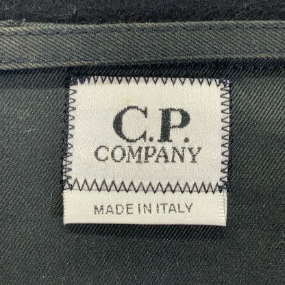 C.P.COMPANY C.P. Company 00's 31184853 Black Wool Nylon Oversized Hooded Coat Coat