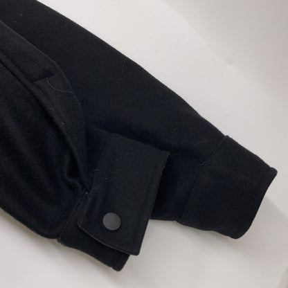 C.P.COMPANY C.P. Company 00's 31184853 Black Wool Nylon Oversized Hooded Coat Coat