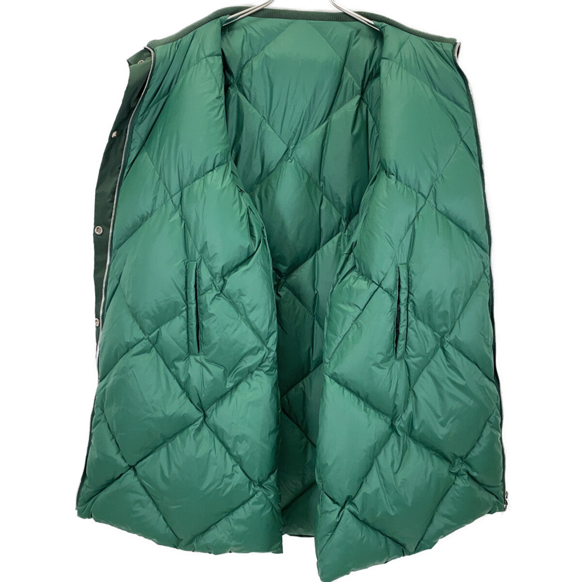 LUMEI ルーメイ 6525-343-0687 グリーン MILLWALL COAT リバーシブルダウンコート ジャケット