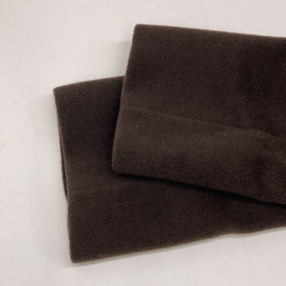 Max Mara 1600015 Brown 100% Wool Belted Semi-Double Long Coat
