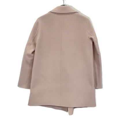 Theory セオリー 22AW 01-2409602 ピンク ウール×カシミヤ LUXE NEW DIVIDE オープンコート コート