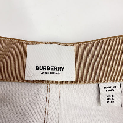 BURBERRY バーバリー ブラウン ナイロン ビニールハイウエストタイトスカート スカート
