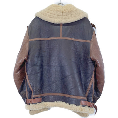AERO LEATHER エアロレザー ブラウン B-3 ムートン フライトジャケット ジャケット