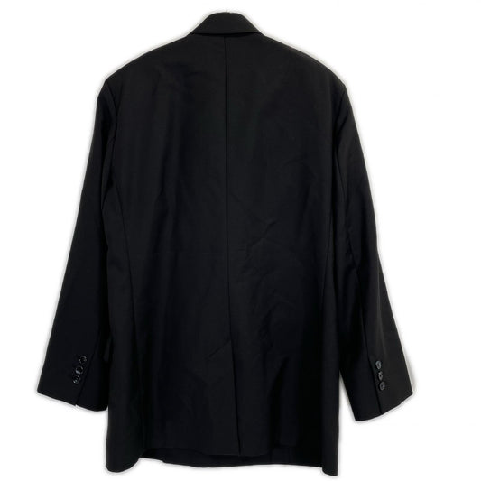 ACNE STUDIOS アクネ ストゥディオズ FN-WN-SUIT000182 ブラック ピークドラペルダブルブレストテーラードジャケット ジャケット