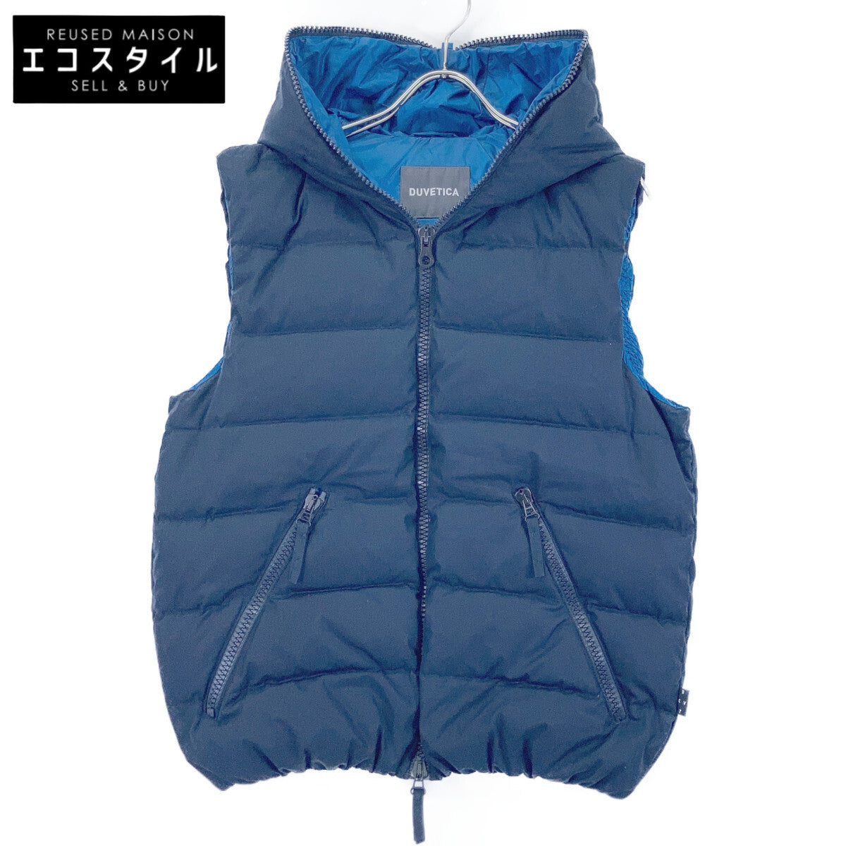 DUVETICA BLU NOTTE (Navy) ALISTERIA Down Vest