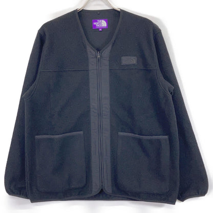 THE NORTH FACE PURPLE LABEL N25FA037 Black PLAS Fleece Field Cardigan Tops