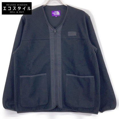 THE NORTH FACE PURPLE LABEL N25FA037 Black PLAS Fleece Field Cardigan Tops