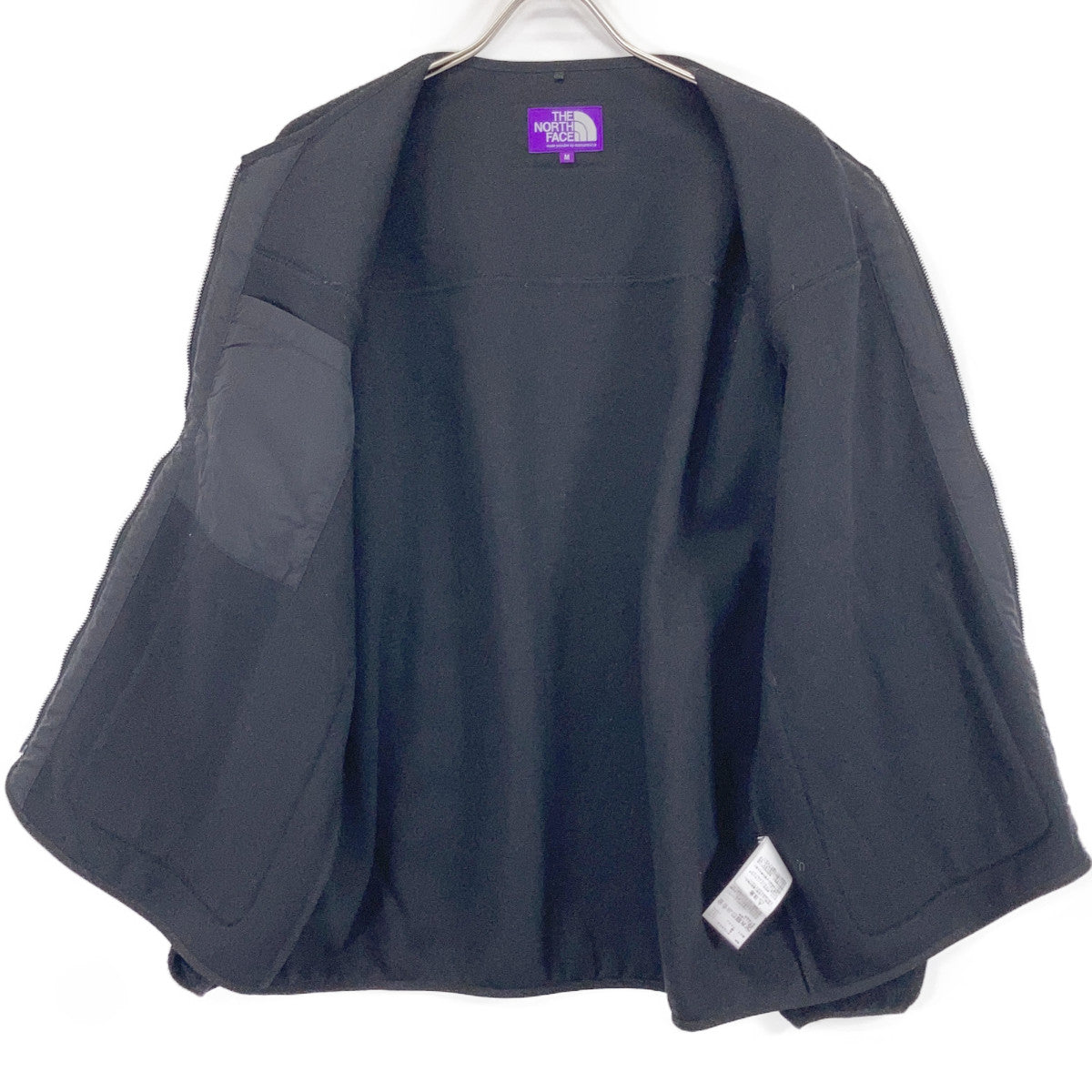 THE NORTH FACE PURPLE LABEL N25FA037 Black PLAS Fleece Field Cardigan Tops