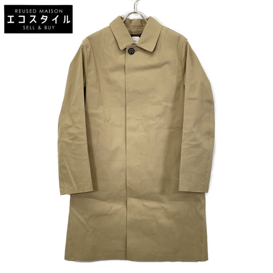 MACKINTOSH マッキントッシュ ベージュ DUNKELD/ダンケルド ウールライナー ゴム引き ステンカラーコート コート