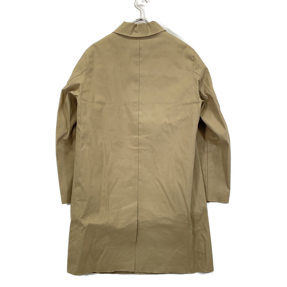 MACKINTOSH Mackintosh Beige DUNKELD Wool Liner Rubberized Raincoat
