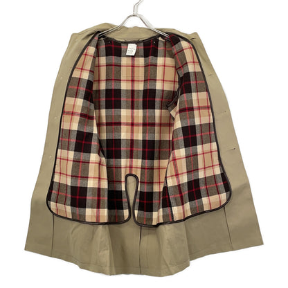 MACKINTOSH Mackintosh Beige DUNKELD Wool Liner Rubberized Raincoat