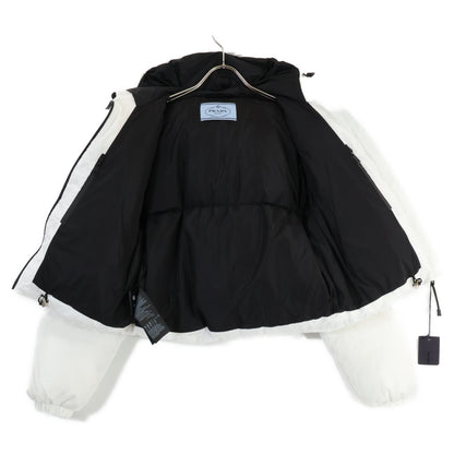 【新品同/国内正品】29R698 Re-Nylon Logo短款羽绒夹克 XS 女士