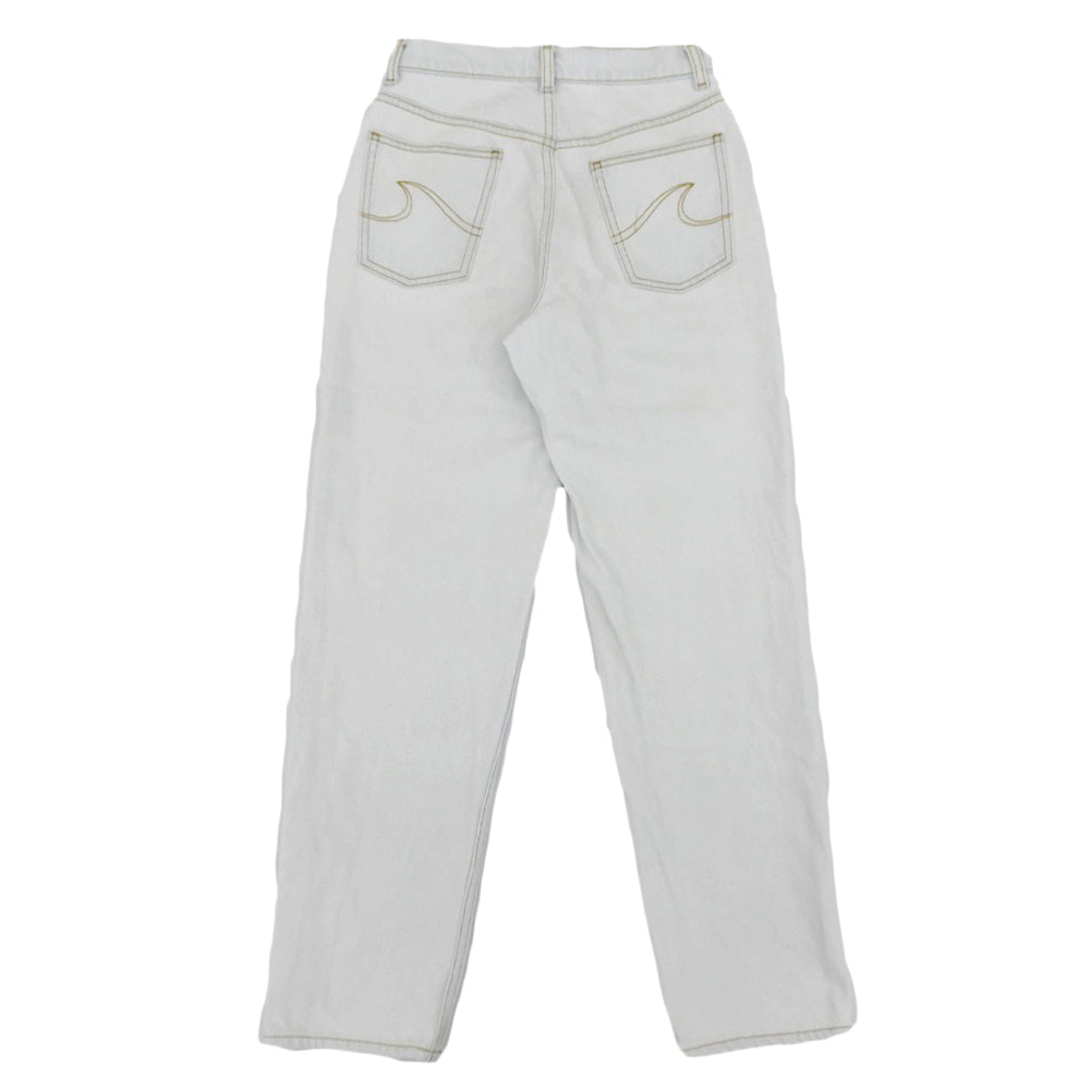 SeaRoomlynn Vintage Low Waist Slim Denim Pants Bottoms Women's Baby Blue 23 Bottoms 23