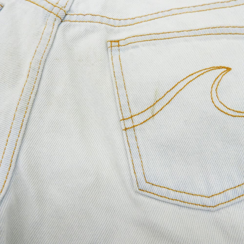 SeaRoomlynn Vintage Low Waist Slim Denim Pants Bottoms Women's Baby Blue 23 Bottoms 23