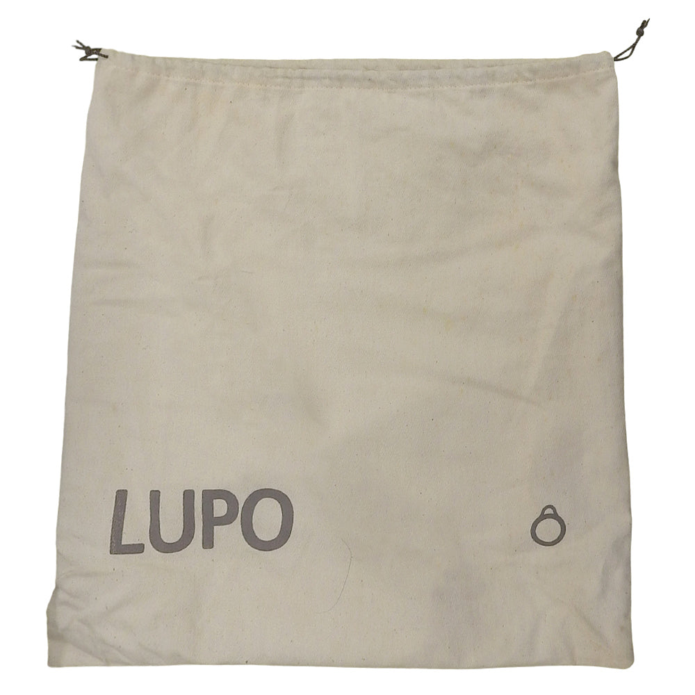LUPO Barcelona Abanico Leather Handbag Women's Navy Handbag