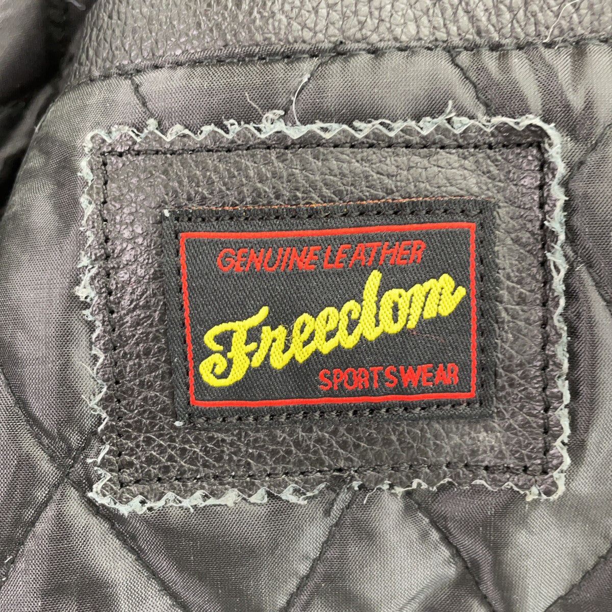 FREEDOM フリーダム ブラック 牛革 ダブルライダースジャケット ジャケット