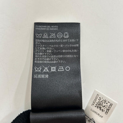 Y-3 ワイスリー 16D001 ブラック バックロゴ刺繍 リブニット トラックジャケット ジャケット