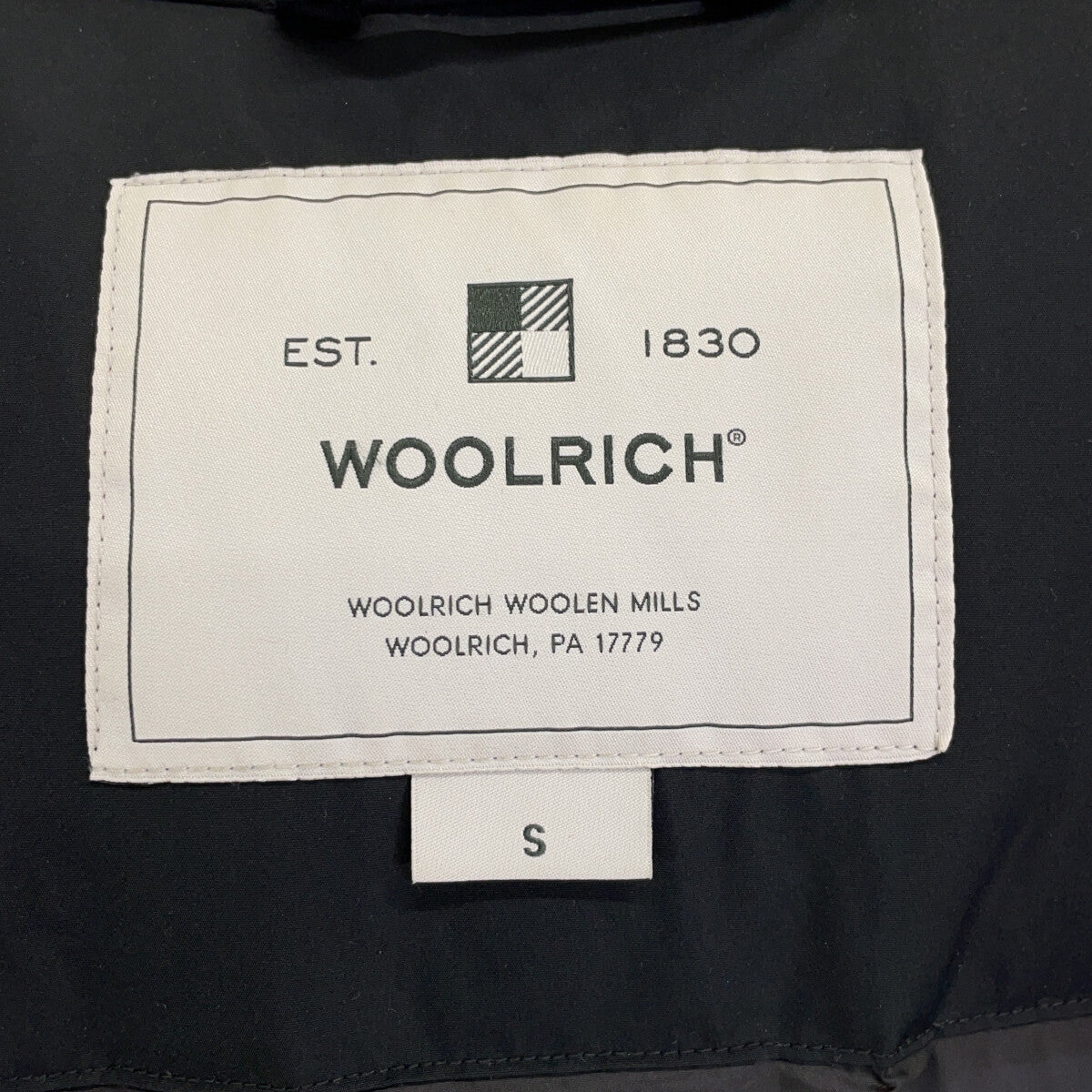WOOLRICH ウールリッチ WWOU0437 ブラック KEYSTONE PARKA/キーストーンパーカ ダウンコート コート