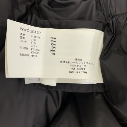 WOOLRICH Woolrich WWOU0437 black KEYSTONE PARKA/Keystone Parka down coat coat