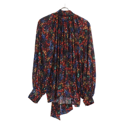STUMBLY スタンブリー 【新品未穿/25AW】535-5210004 迷你花卉印花蝴蝶结女衬衫/上衣
