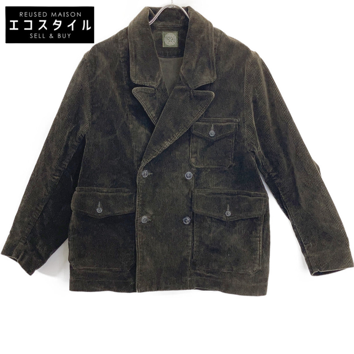 Porter Classic Porter Classic corduroy double-breasted jacket